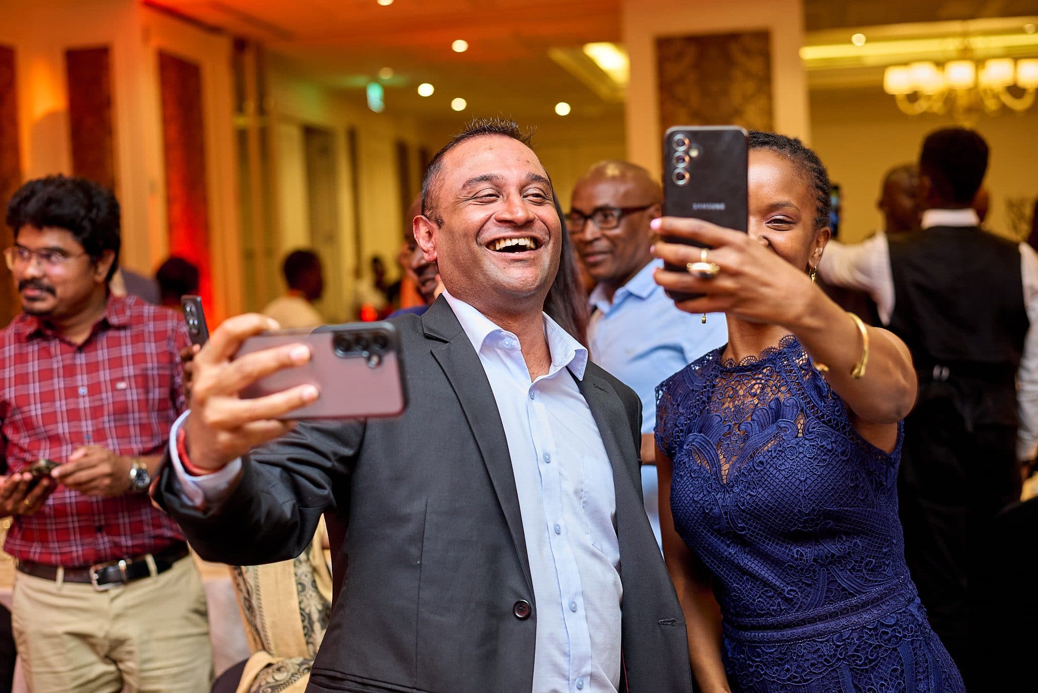 Guests connecting over a shared brand moment at the Marketing World Awards